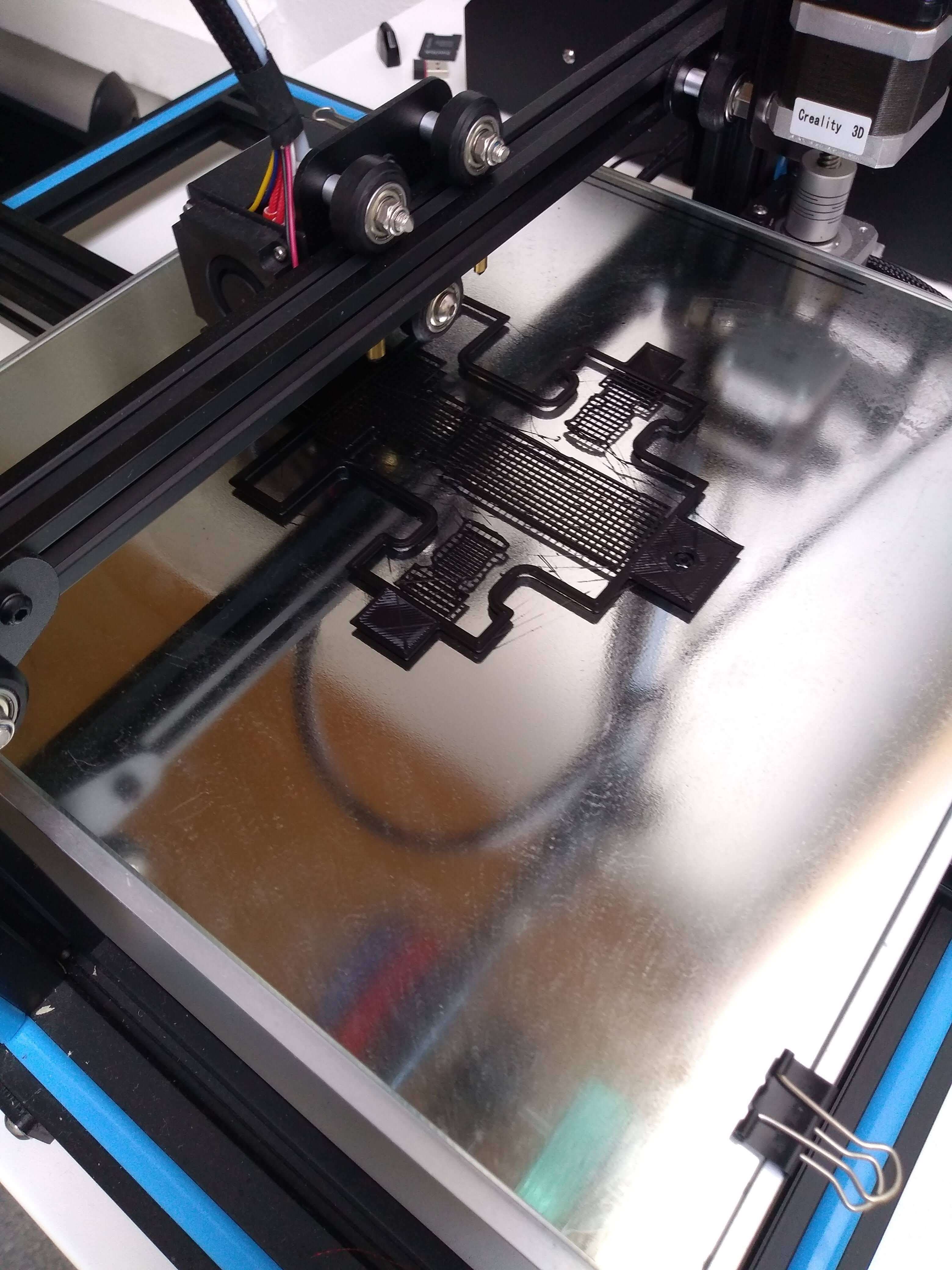 A view of 3d printing in motion